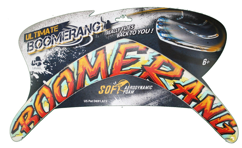 Lanard Aerodynamic Foam Ultimate Boomerang (Orange) - Shelburne Country Store