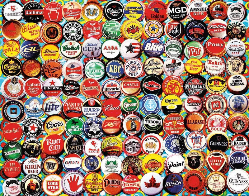 Beer Caps - 1000 Piece Puzzle - Shelburne Country Store