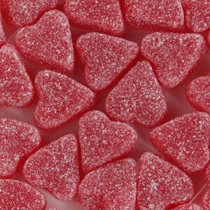 Valentines Sour Peachy Pink Hearts - 4 Ounce - Shelburne Country Store