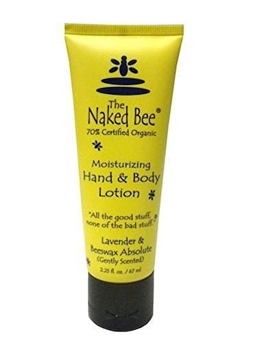 Naked Bee Hand & Body Lotion - Lavender 2.25oz - Shelburne Country Store