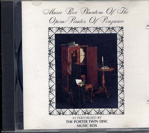 Phantom Of The Opera Porter Twin Disc Music Box CD - Shelburne Country Store