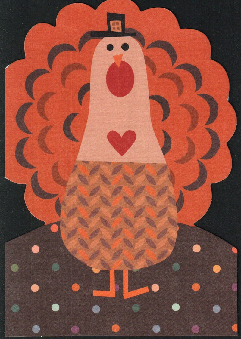 Playful Turkey Card - Shelburne Country Store