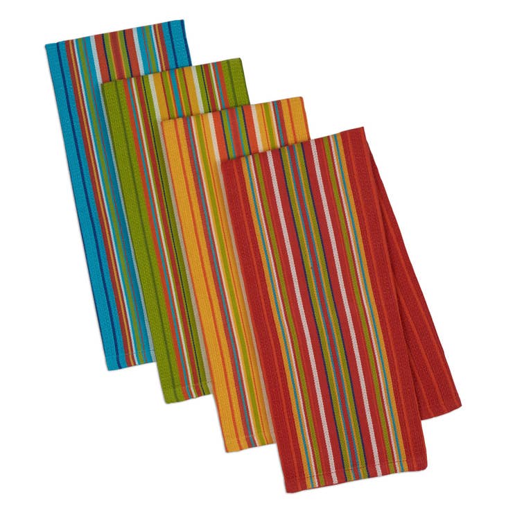 Cantina Stripes Dishtowel Set of 4 - Shelburne Country Store