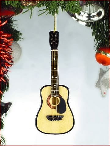 Classic String Guitar Ornament - 5" - Shelburne Country Store