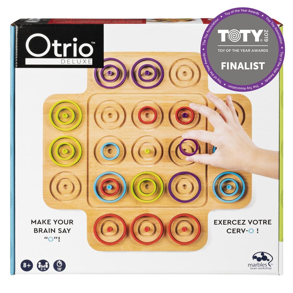 Otrio Deluxe - Wood Strategy-Based Board Game - Shelburne Country Store