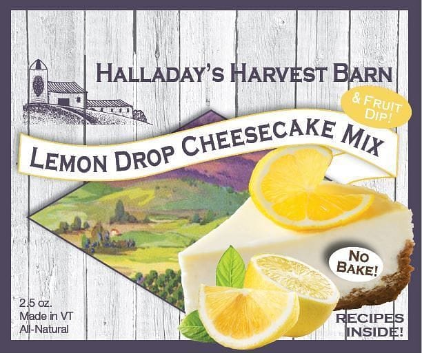 Halladay's Lemon Drop Cheesecake Mix - Shelburne Country Store