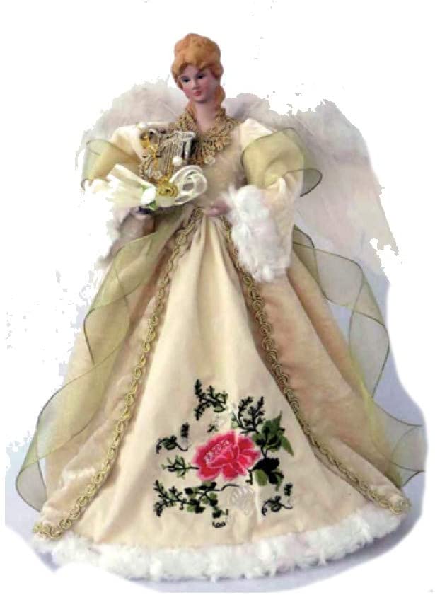 Victorian Angel Tree Topper - Shelburne Country Store