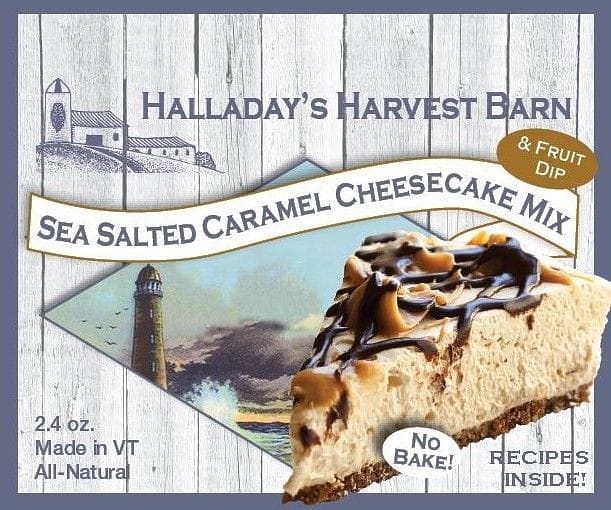 Halladays Seasalt Caramel  Cheesecake - Shelburne Country Store
