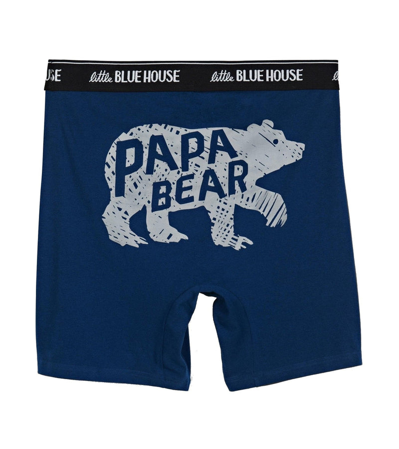 Hatley Men's Boxers - Papa Bear - - Shelburne Country Store