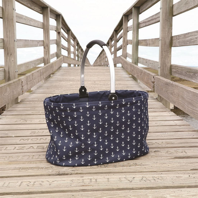Anchor Pattern Market Tote - Shelburne Country Store