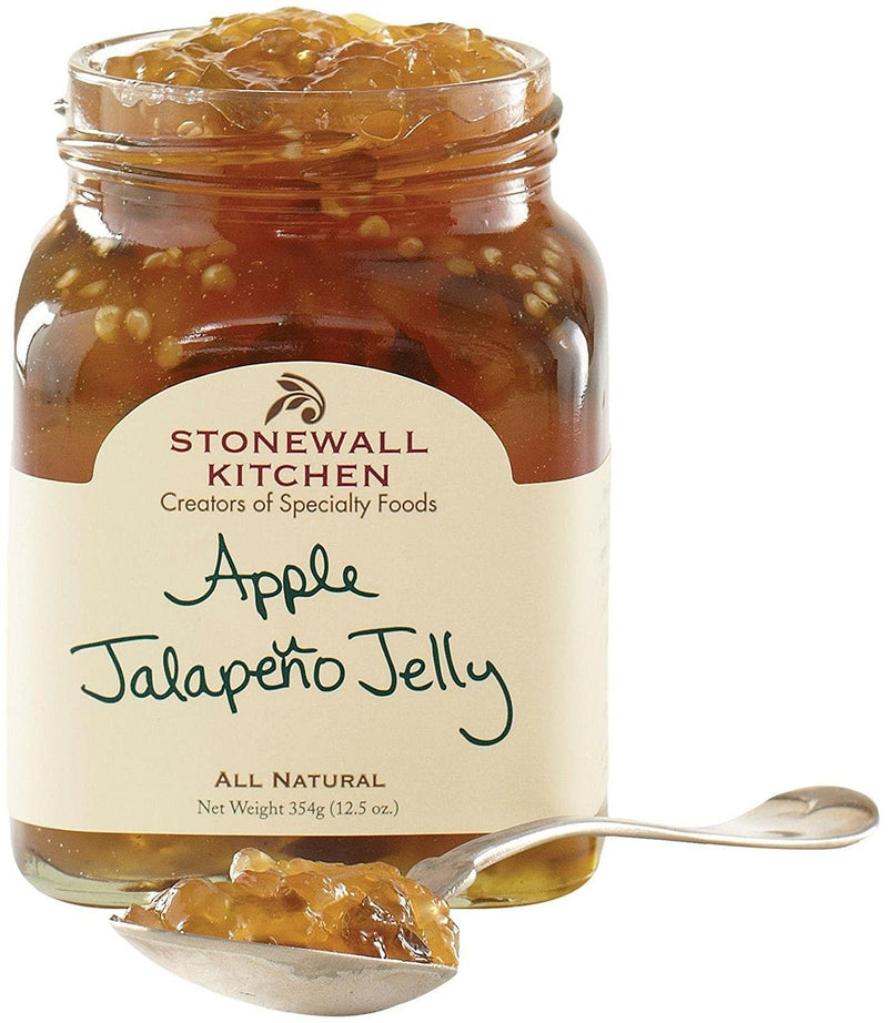 Stonewall Kitchen Apple Jalapeño Jelly  - 12.5 oz jar - Shelburne Country Store