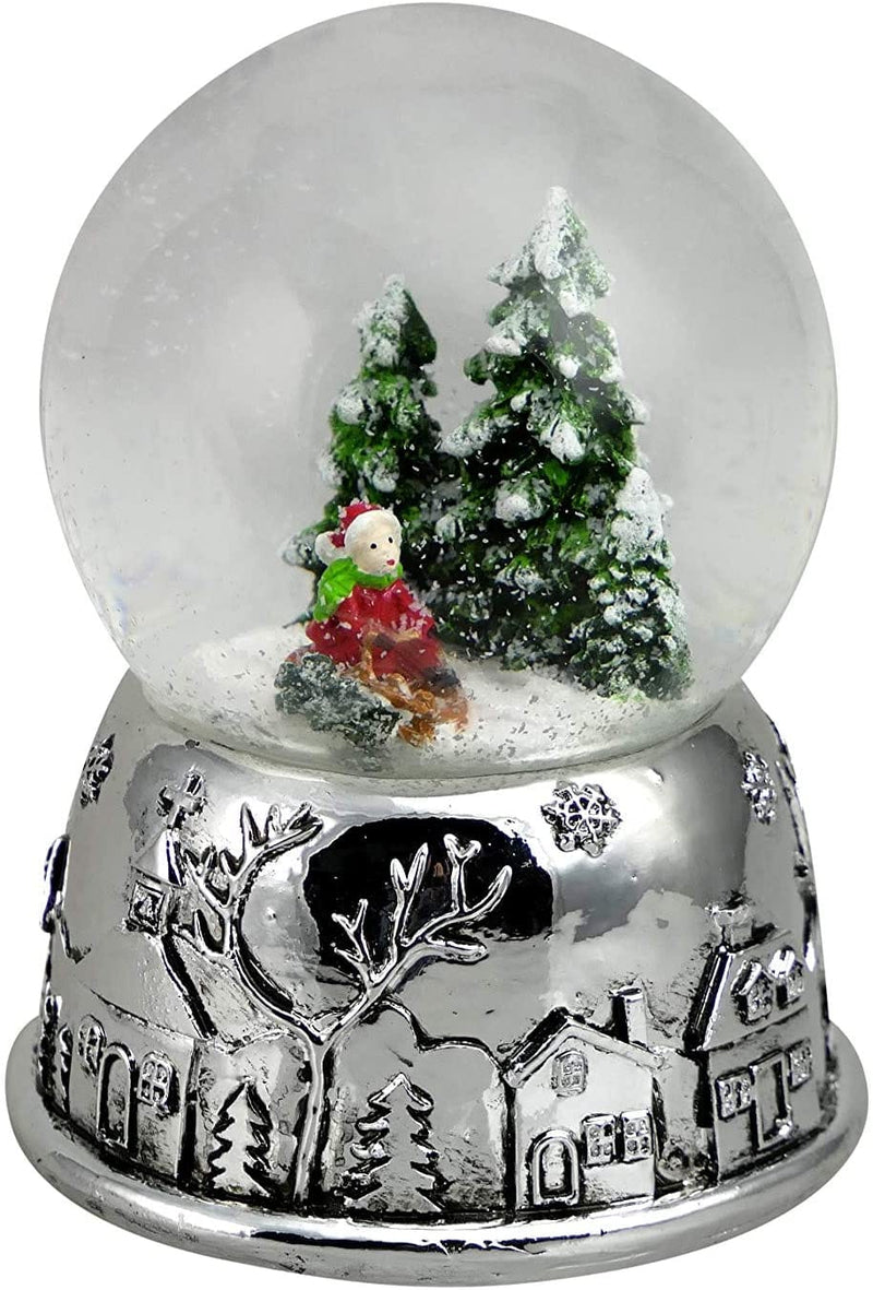 Musical SnowGlobe - Riding a Sleigh - Shelburne Country Store