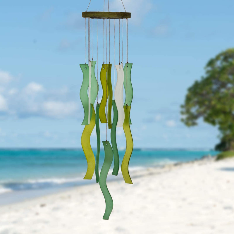 Sea Glass Chime - Green Waves - Shelburne Country Store