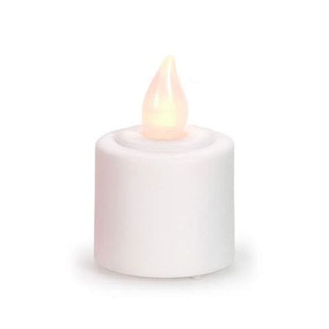LED White Votive Candle with Flicker - Shelburne Country Store