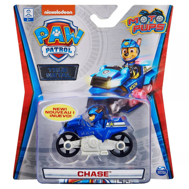 Paw Patrol Metal Die-Cast Vehicle -  Moto Pups - Chase - Shelburne Country Store