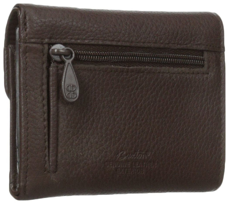 Leather Mini Trifold Wallet - - Shelburne Country Store