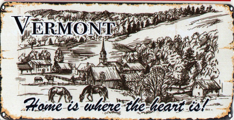 Vermont Home is Where The Heart Is Magnet - Shelburne Country Store