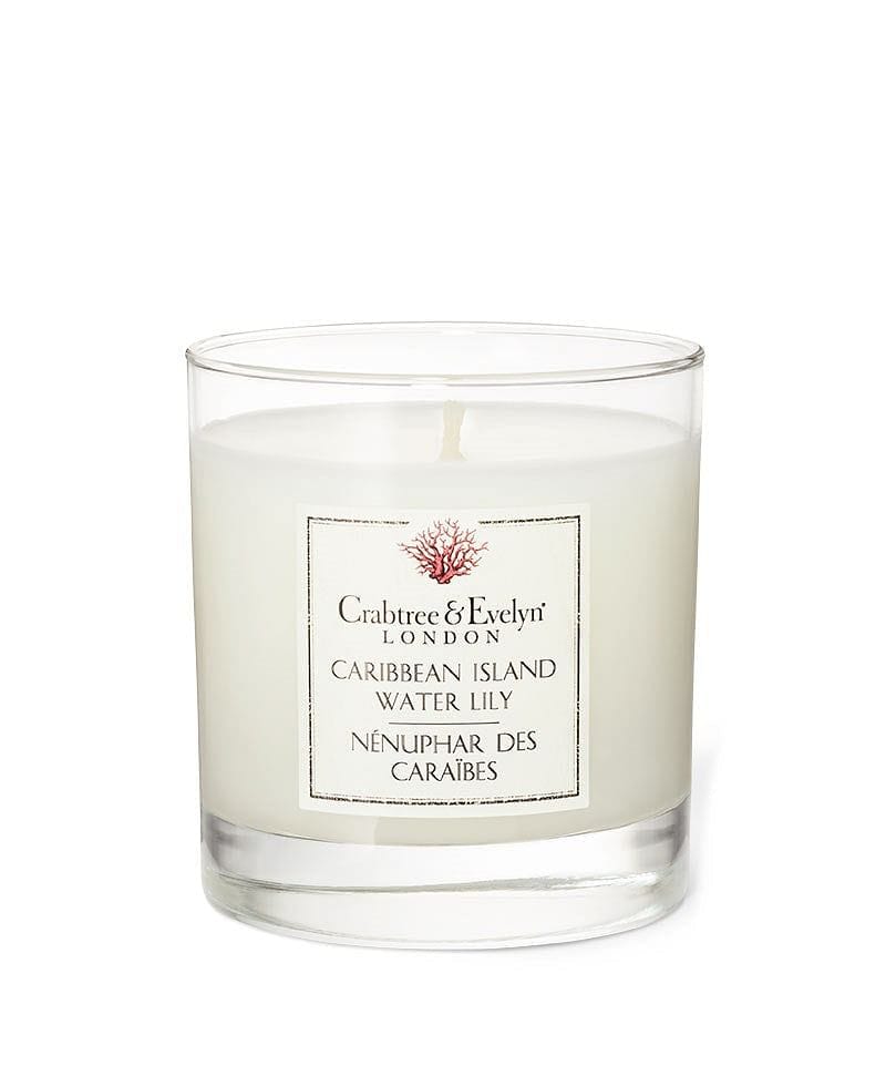 Caribbean Island Water Lily Candle - Shelburne Country Store