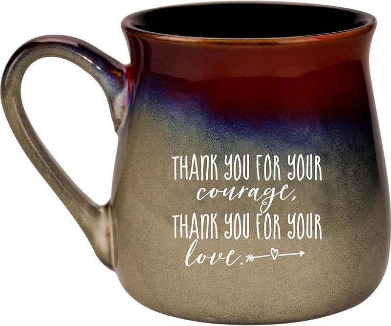 Reactive Ceramic Mug - Mom, thank you for your wisdom - Shelburne Country Store