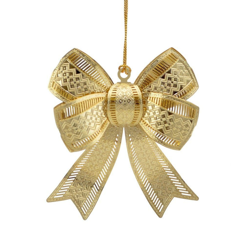 Christmas Bow Ornament - Shelburne Country Store