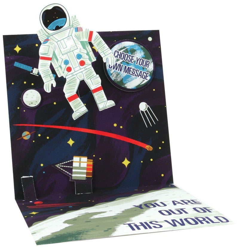 Astronaut Pop Up Card - Shelburne Country Store