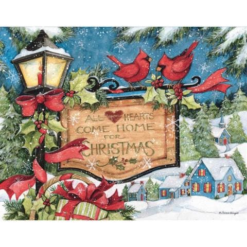 Hearts Come Home Boxed Christmas Cards - Shelburne Country Store