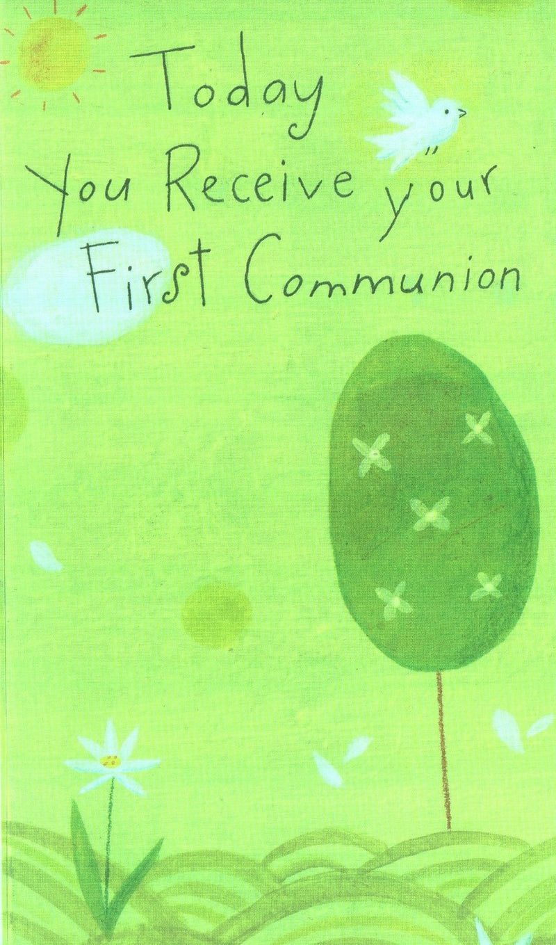 First Communion Card With Gift Card Holder Inside - Shelburne Country Store