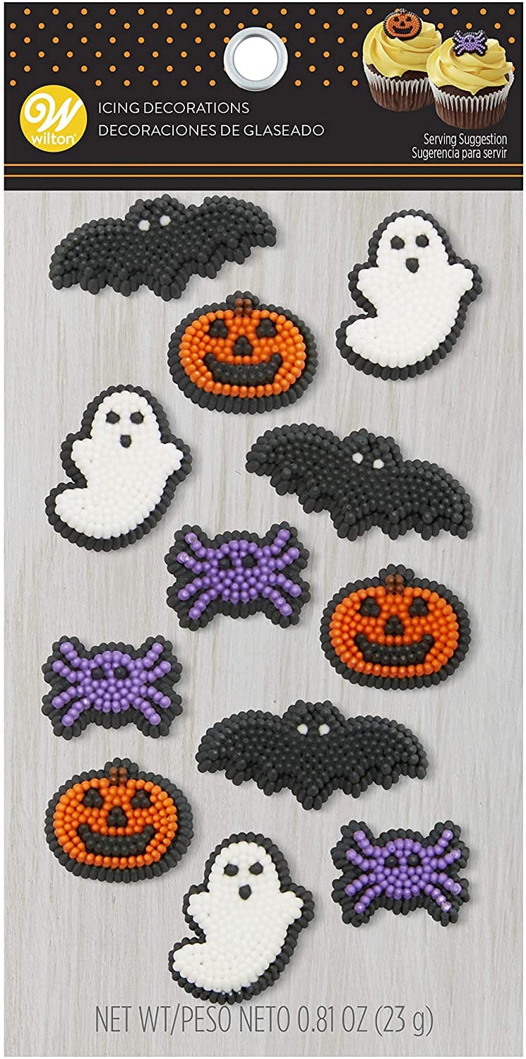 Halloween Icons Dot Matrix Icing Decorations - Shelburne Country Store