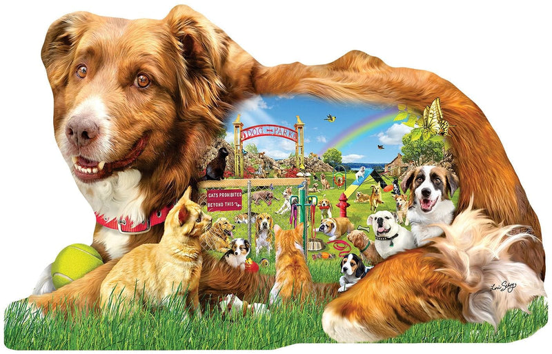 Dog Park - 900 Piece Puzzle - Shelburne Country Store
