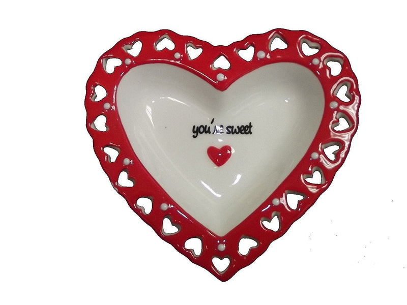 Russ Lots Of Love You're Sweet Heart Candy Dish - Shelburne Country Store