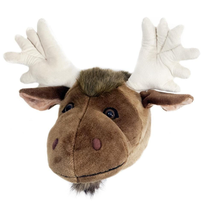 Moose Trophy Plush  Head - Shelburne Country Store