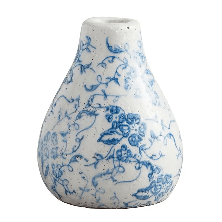 Vintage Blue Vase - Shelburne Country Store