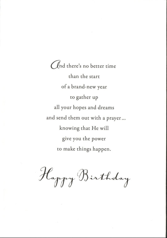 Birthday Card - Hopes and Dreams - Shelburne Country Store