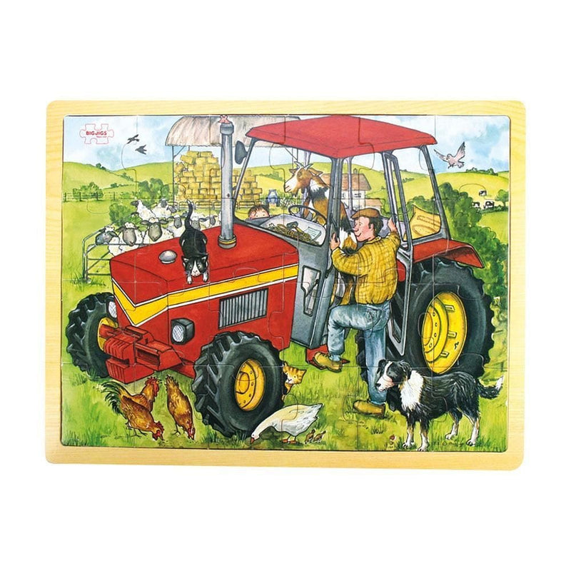 Tray Puzzle Tractor - Shelburne Country Store