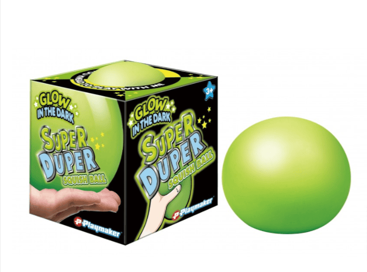 Glow in The Dark Super Duper Squish Ball - Shelburne Country Store