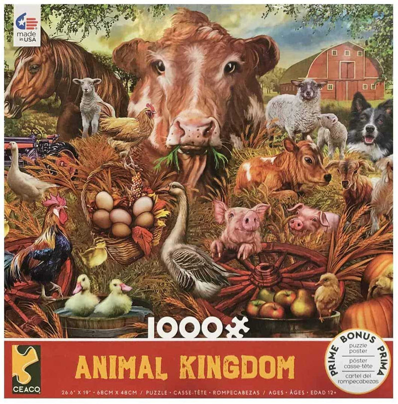 Animal Kingdom Puzzle Farm - Shelburne Country Store