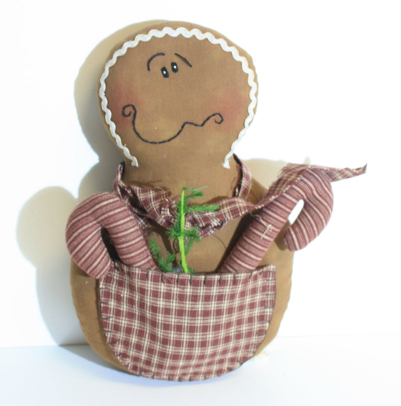Gingerbread Man With Goodie Pouch - Shelburne Country Store