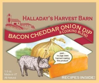 Bacon Cheddar Onion Dip - Shelburne Country Store