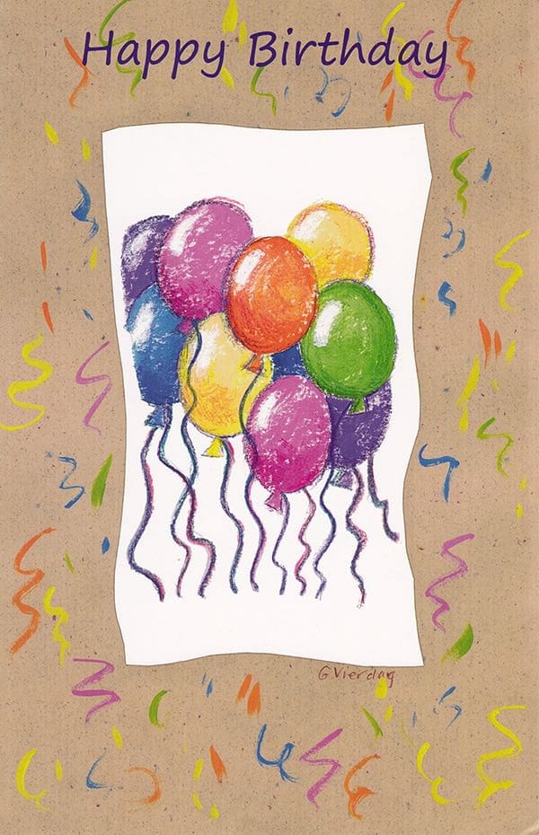 Balloon Bunch - Happy Birthday - Shelburne Country Store