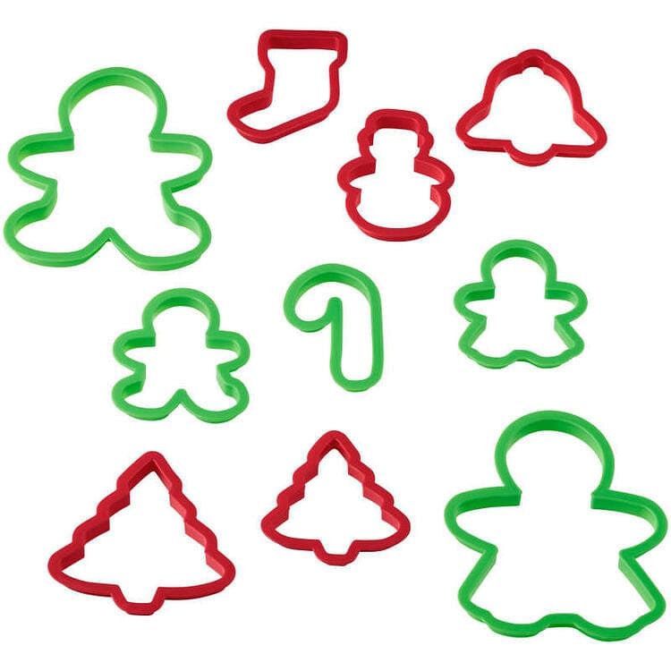 Holiday Cookie Cutter  - 10 Piece Set - Shelburne Country Store