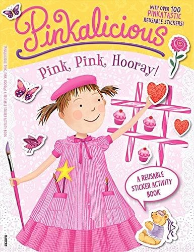 Pinkalicious Pink Pink Horray A ReUseable Sticker Book - Shelburne Country Store