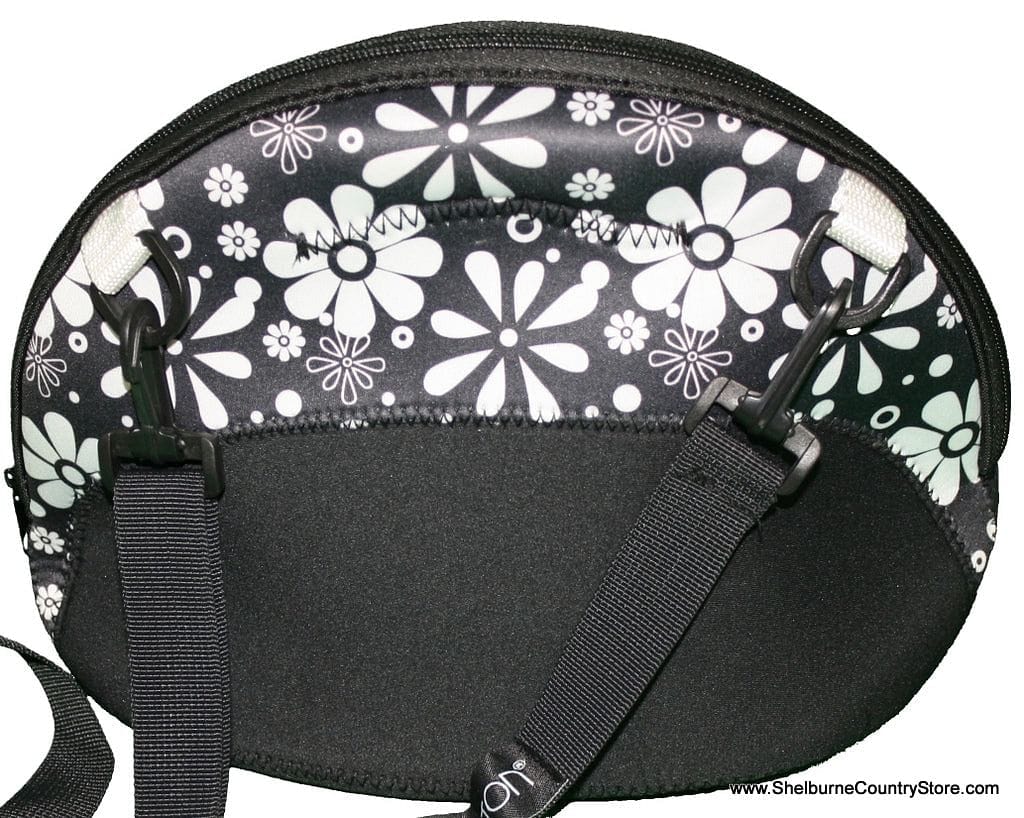 Buxton Black & White Floral Lunch Bags - Shelburne Country Store