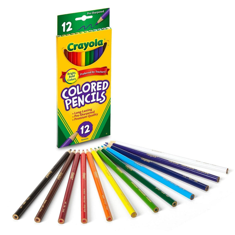 Crayola Colored Pencils - 7 inches - 12 Count - Shelburne Country Store