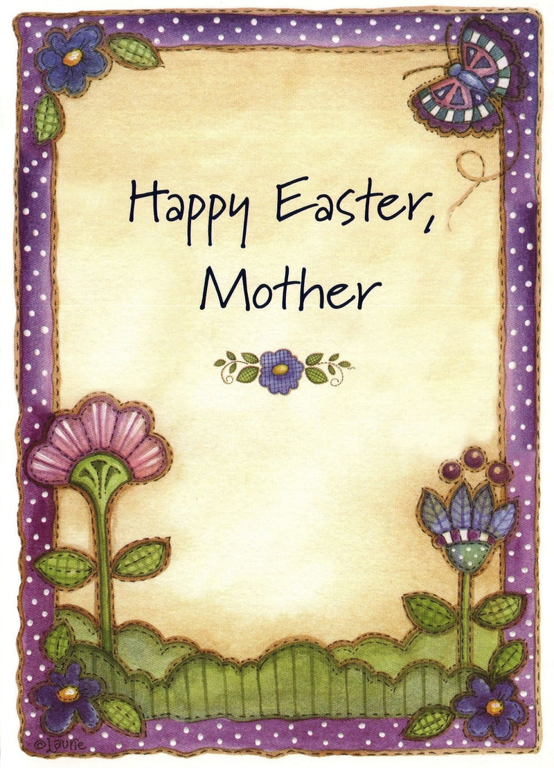 Country Theme Easter Card For Mother - Shelburne Country Store