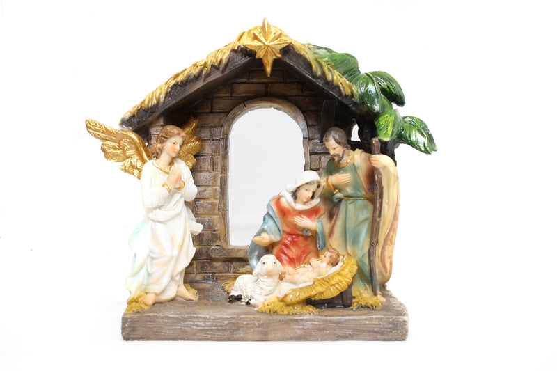 Painted Holy Family Nativity - Shelburne Country Store