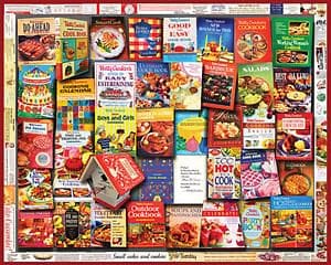 Cookbooks Puzzle - 1000 Piece - Shelburne Country Store
