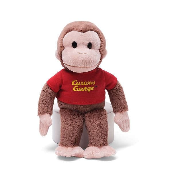 Classic Curious George In Red Shirt - Shelburne Country Store