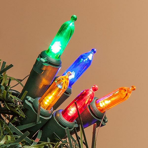 200 LED "Lite Lock" Mini Light Set -  Multicolor - Shelburne Country Store
