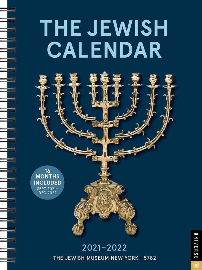2022  The Jewish Calendar Engagement Calendar - Shelburne Country Store