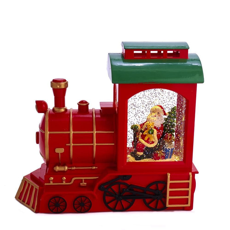 Train with Santa Motion Snowglobe - Shelburne Country Store
